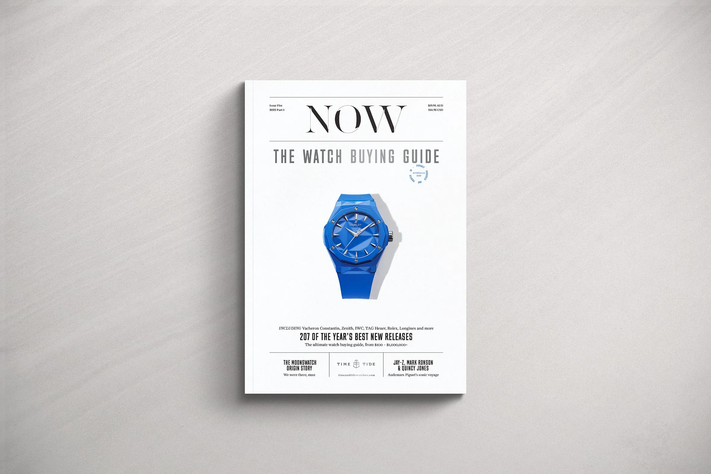 Time Tide Watches - NOW Magazine - The Watch Buying Guide - Issue 5