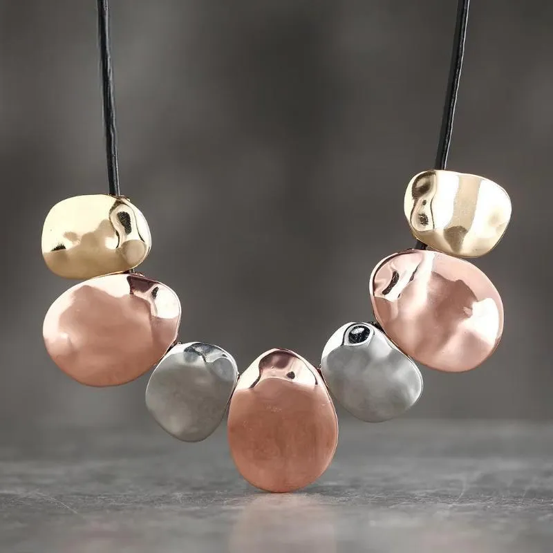 Trendy Chokers Necklaces for Women Jewelry Gold Color Goth Chain necklaces & pendants