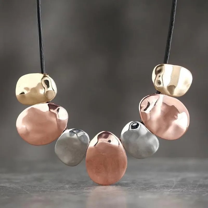 Trendy Chokers Necklaces for Women Jewelry Gold Color Goth Chain necklaces & pendants