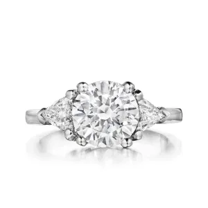 Trillion Side Stone Ring