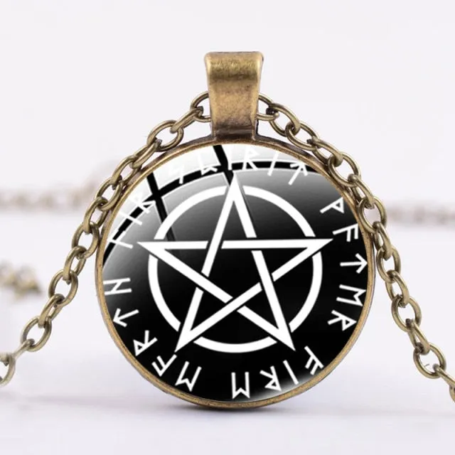 Triple Moon Goddess/ Tree of Life Necklace