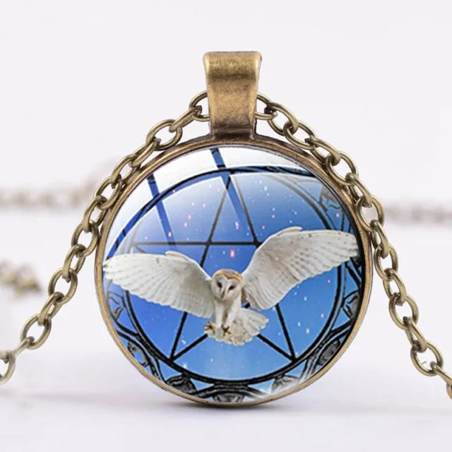 Triple Moon Goddess/ Tree of Life Necklace