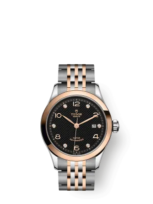 Tudor 1926, Stainless Steel and 18k Rose Gold with Diamond-set, 28mm, Ref# M91351-0004