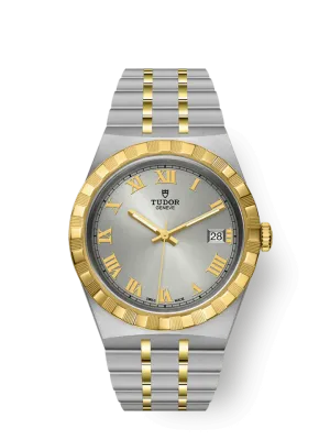 Tudor Royal, Stainless Steel and 18k Yellow Gold, 38mm, Ref# M28503-0001