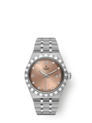Tudor Royal, Stainless Steel with Diamond-set, 28mm, Ref# M28300-0010