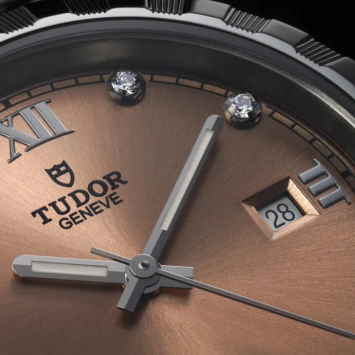 Tudor Royal, Stainless Steel with Diamond-set, 28mm, Ref# M28300-0010