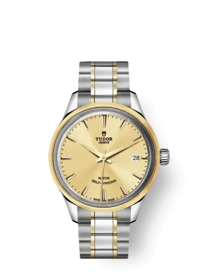 Tudor Style, Stainless Steel and Yellow Gold, 34mm, Ref# M12303-0001