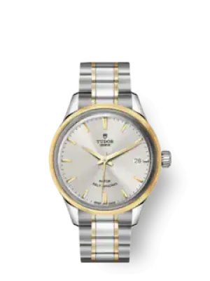 Tudor Style, Stainless Steel and Yellow Gold, 34mm, Ref# M12303-0002