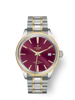 Tudor Style, Stainless Steel and Yellow Gold, 38mm, Ref# M12503-0013
