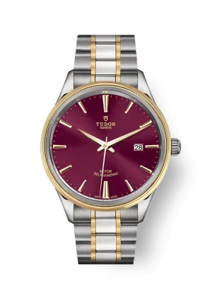 Tudor Style, Stainless Steel and Yellow Gold, 41mm, Ref# M12703-0013