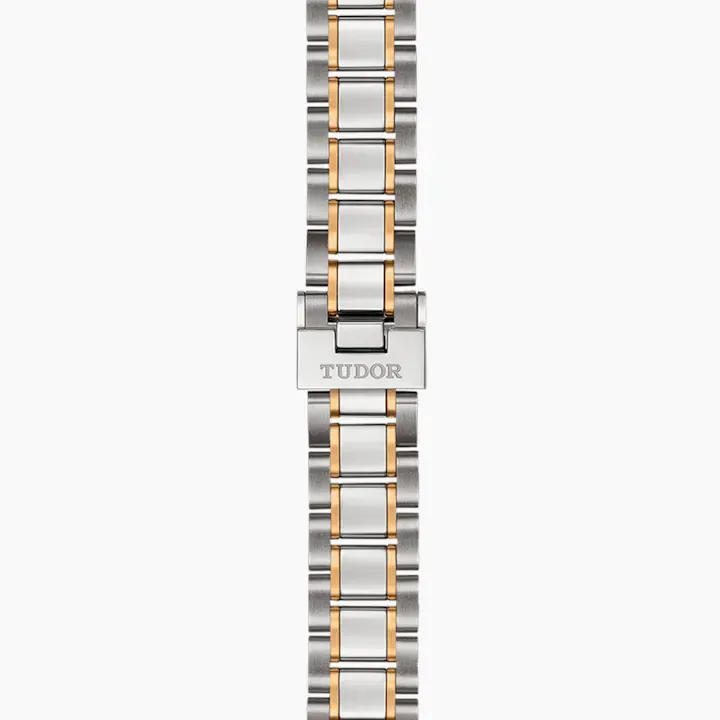 Tudor Style, Stainless Steel and Yellow Gold with Diamond-set 34mm, Ref# M12303-0006