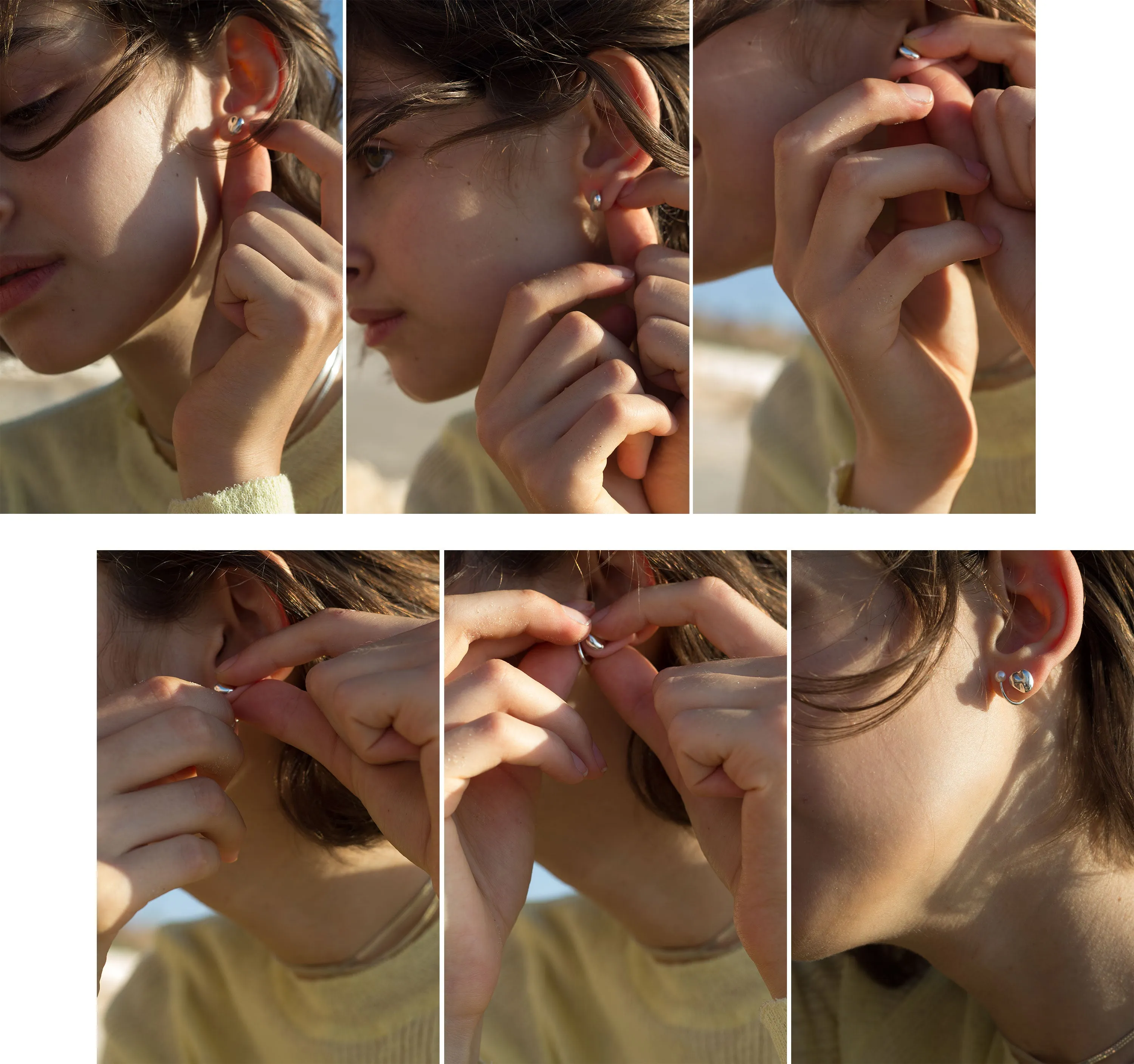 Twin Pearl Earring