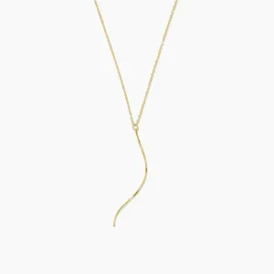Twisted Bar Necklace