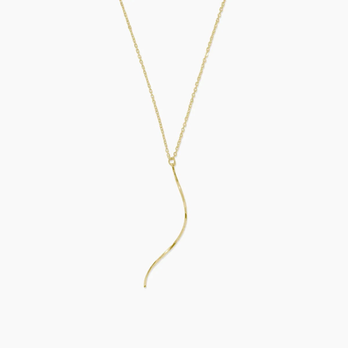 Twisted Bar Necklace