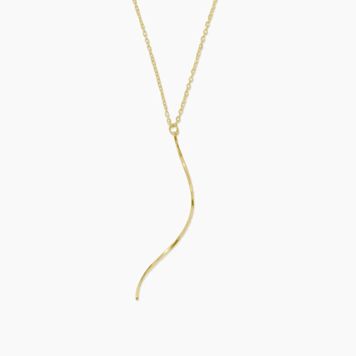 Twisted Bar Necklace