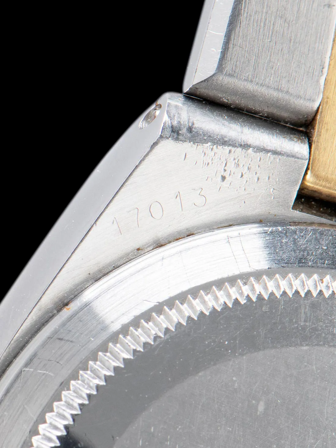 *Unpolished* 1984 Rolex Two-Tone Oysterquartz Datejust (Ref. 17013) Champagne Dial
