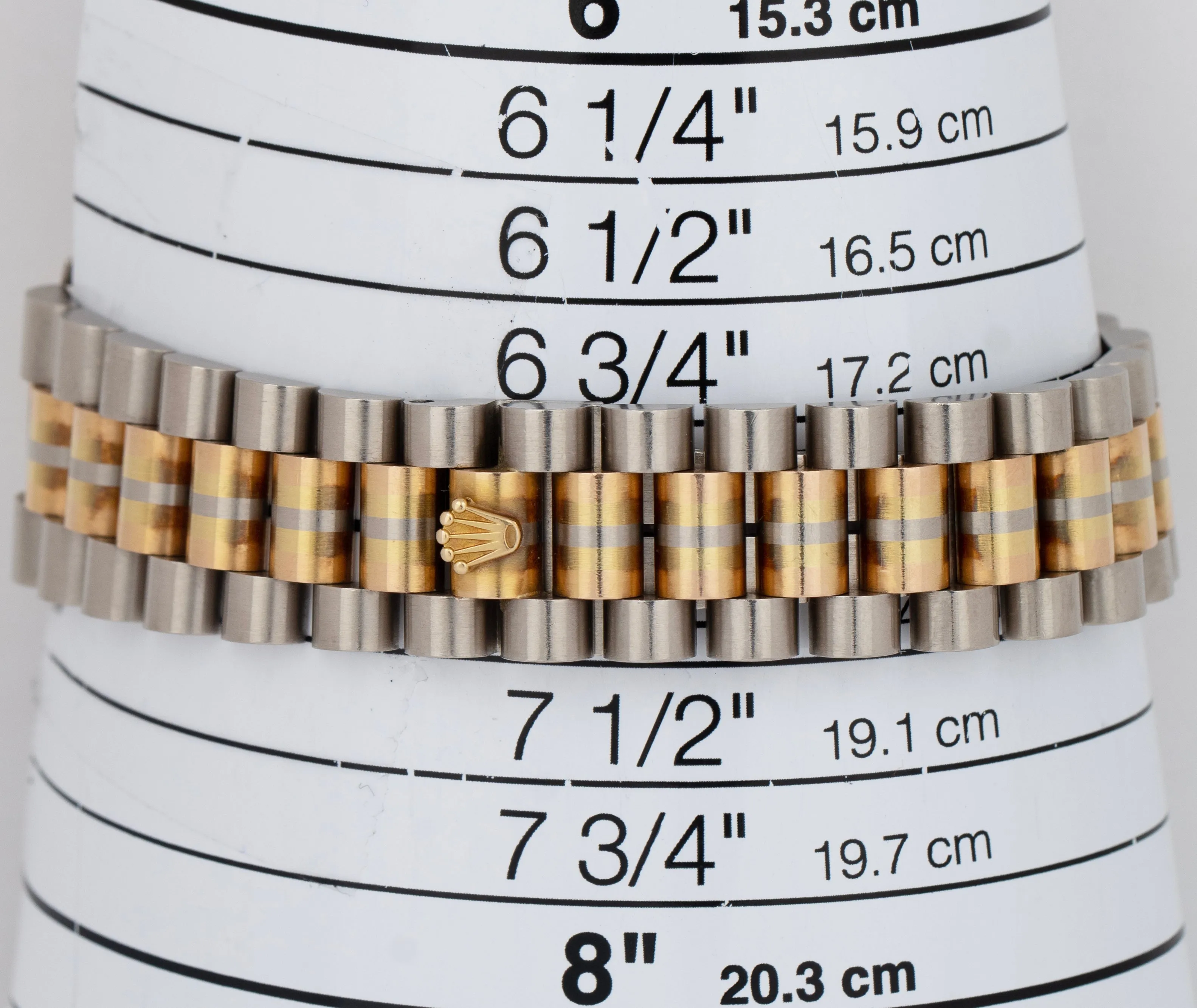 UNPOLISHED Rolex Day-Date Tridor Double Quick 36mm 18K Gold Watch 18239 BIC