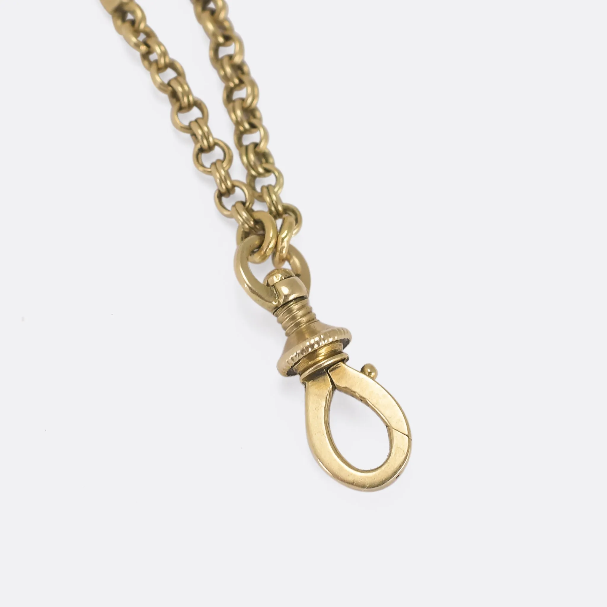 Victorian Fancy-Link Guard Chain, 57"
