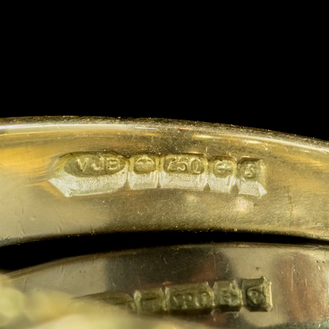 Victorian Style Five Stone Diamond Ring 18ct Gold 1.86ct Of Diamond