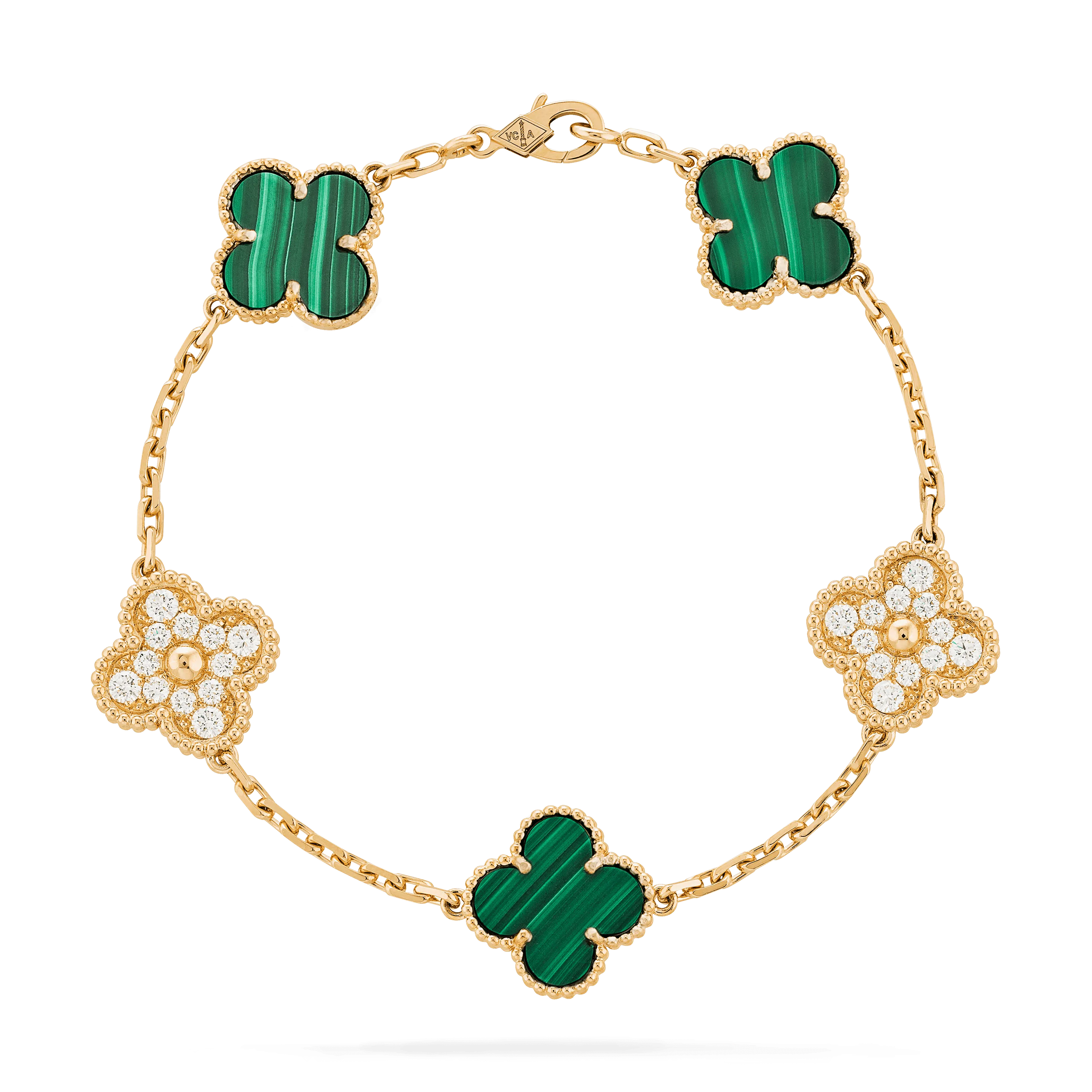 Vintage Alhambra Bracelet, 5 Motifs