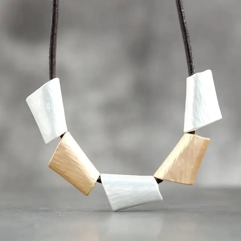 Vintage Genmetric Necklace Chains Chokers Body Costume Jewelry Pendants For Women