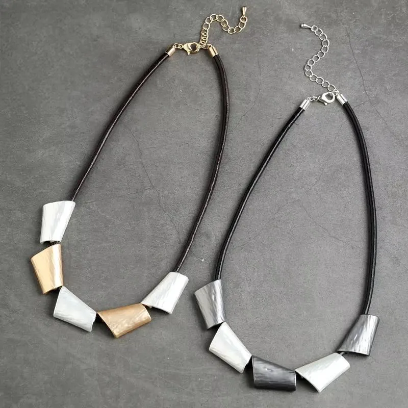 Vintage Genmetric Necklace Chains Chokers Body Costume Jewelry Pendants For Women
