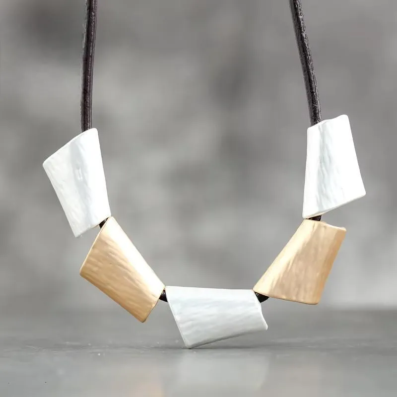 Vintage Genmetric Necklace Chains Chokers Body Costume Jewelry Pendants For Women