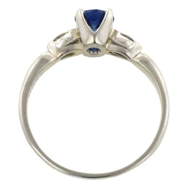 Vintage Sapphire & Diamond Ring