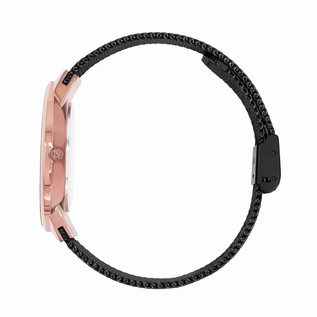 WATCHES V1 - Minimal RoseGold & Black