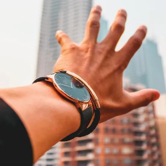 WATCHES V1 - Minimal RoseGold & Black