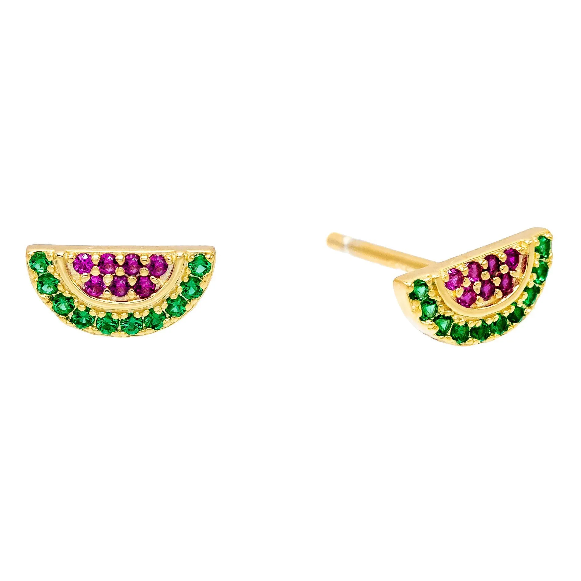 Watermelon Stud Earring
