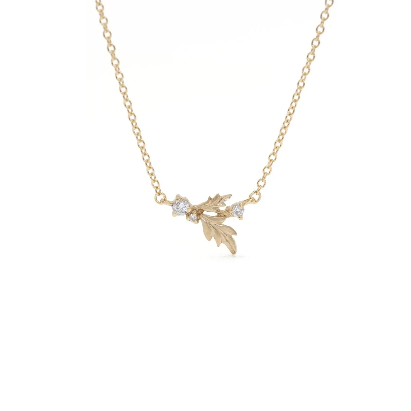 Wood Nymph Faye Diamond Necklace