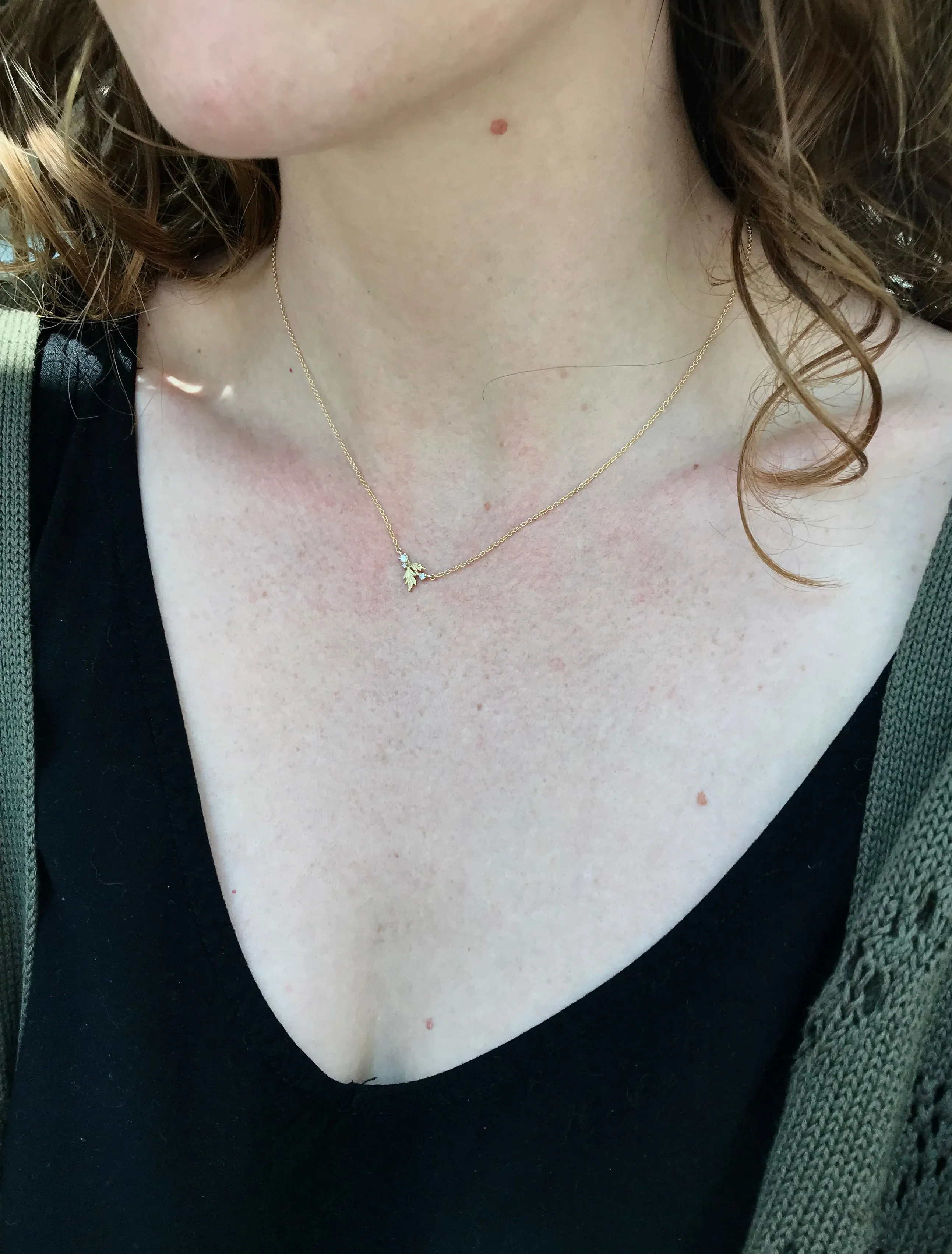Wood Nymph Faye Diamond Necklace